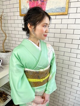 リール(THE RIRE.) ＊THE  RIRE.  訪問着×和装ヘアメイク＊