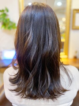 シオンヘアー(sion hair) 20代30代40代アッシュグレージュナチュラルヘアー