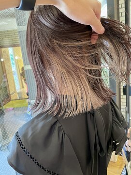 ユウ(Yuu.) インナーカラー