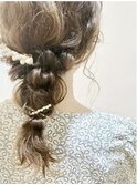 〔mist〕あみおろし/編みおろし/ヘアアレンジ/結婚式/金沢文庫