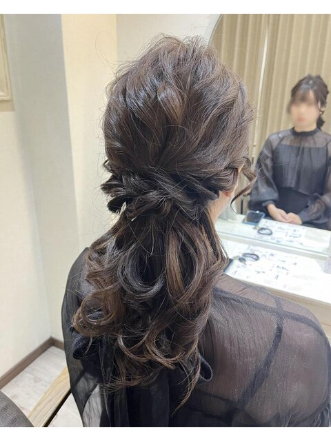 【ジュレベール 益田】ヘアセット