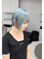 ペレ 渋谷(PELE)&nbsp;黒髪/グレーベージュ/ハイトーン/ブリーチ/渋谷