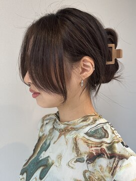 エヌ トーキョー(enu TOKYO) フェイスレイヤー　顔周りカット　学芸大学