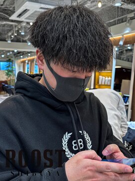 ルースト 渋谷店(ROOST) 縦落ちツイストスパイラルパーマ