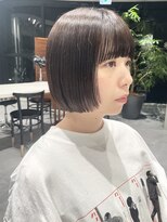 フィルムス 表参道(FILMS)&nbsp;レイヤーカット/ウェットへア/オリーブベージュ/表参道