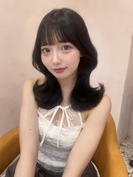 ボタン シブヤ(VOTAN SHIBUYA) アッシュ/グレージュ/韓国ヘア/渋谷/レイヤー/顔まわり