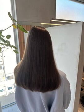 ガリカ 博多(Gallica) <入佐ひなの>ブリーチなし赤みのないやわらかいオリーブベージュ