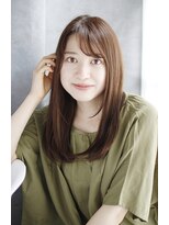 シュシュット(chouchoute)&nbsp;レイヤーカットウェットヘアデザインカラーオリーブベージュ/171