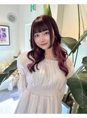 ピンク×ピンクブラウン