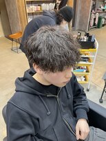 カーニー 上野(kearny)&nbsp;ツイストスパイラルパーマ/縦落ちパーマ/マッシュ