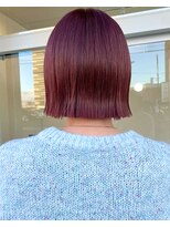 ミル(mir)&nbsp;暖色BOB (ブリーチなしダブルカラー)