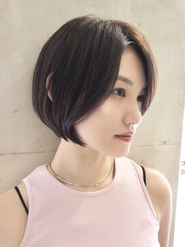 ローネス ギンザ(LONESS ginza) ショートボブ/ショートヘア/小顔カット/ボブ/似合わせカット
