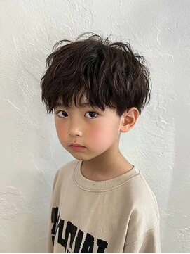 ヘアーメイク コラソン(hair make corazon) 黒髪ボブルフネビージュ小顔ワンレンダークアッシュ