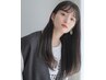 【5/10日限定コラーゲンTrプレゼント】Cut+艶カラー+髪質改善UPTOGROSS