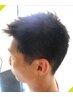 スピーディーカット（メンズのみ）￥3300