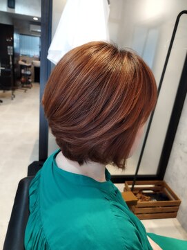 ルレイル 梅田北店 ショートボブ