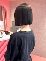 ロンドヴァリー 渋谷店(Lond vallee)&nbsp;顎ラインタッセルボブ×髪質改善縮毛矯正