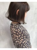 [kichi.] 柔らかボブ×くすみベージュ