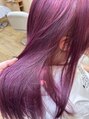 フーワ(Fuwa)&nbsp;ブリーチを使ったミルクティーカラーや派手髪もお任せ下さい◎