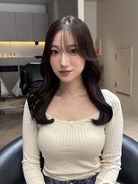 ロンド ロワール 門前仲町(Lond Loire)&nbsp;韓国レイヤーカット/くびれ巻き/前髪顔周り/セミディ[門前仲町]