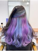 白髪ぼかしにも◎バレイヤージュカラー ビフォアー＆アフター