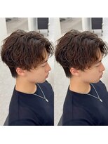 ブライト(BRIGHT)&nbsp;センターパートシャドウパーマ