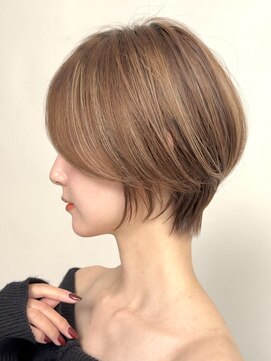 ソワネ 表参道(soigne) 表参道大人ショートボブくびれショートカット若見え40代50代60代