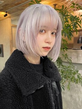 ネハス 名古屋栄店(nehus.) ブリーチ/クラゲヘアー/小顔に見せるヘア/ココアベージュ