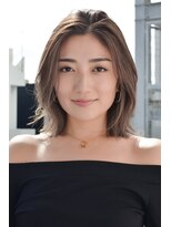 トップシェイプ(TOP SHAPE)&nbsp;「ミディアム」柔らかい動き＆抜け感がある前髪なしヘア