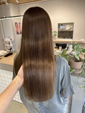 ハルキ(haruki) 圧倒的ツヤ髪◎ナチュラルブラウンストレート