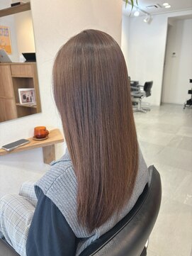 コニー アンド リリー(conne&riri) 【お客様スタイル】スモーキーオリーブベージュカラー