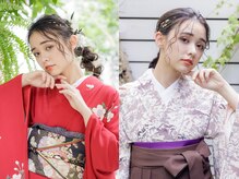 ヘアセットサロンシャルメ 梅田店(Hair Make Salon CHARMER)の雰囲気（専属の着付けの先生も在籍！大切な日のお着付けもお任せ♪）