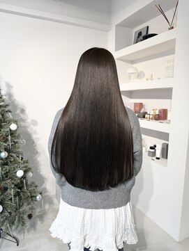 艶髪ストレート