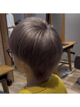 レイ 万博記念公園店(Ray) つくばメンズ/ミルクティーカラー/つくば美容室