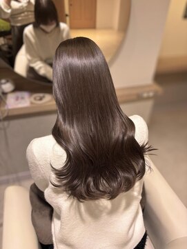 ラ ブランシュ 大宮(La Blanche) 大宮/ワインレッド/マロンベージュ/ボブウルフ/レイヤー/韓国