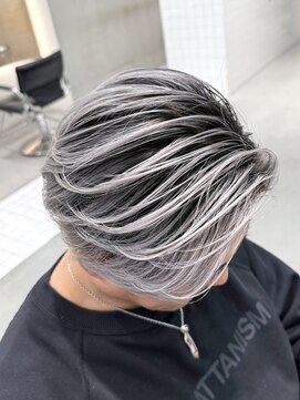 ヘアスペース リズム グリーン(Hair space Rizm green) メンズバレイヤージュ