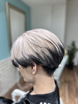 リリー(Re.ly)の写真/学生限定。今っぽいメンズヘアはここで作る