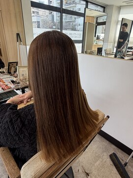 ヘアーラボ ノッシュ 唐人町店(Hair Labo Nosh) ナチュラルブラウン