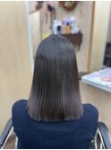 ミディアム &nbsp;縮毛矯正 &nbsp;美髪ストレート