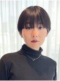 コンパクトショートカット丸みショートくびれショートボブ表参道