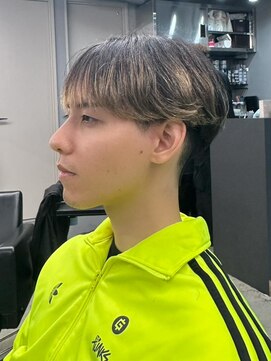 エルマーク 和歌山(L-MARK) ダブルカラー/ブリーチ/ミルクティー/ヘアカラー/men's