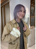 トーチ(torch)&nbsp;大人ガーリー/似合わせカット/ハイトーン/ラベンダーグレージュ