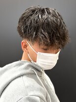 エルマーク 北千住(L-MARK)&nbsp;マッシュヘア/波巻きパーマ/men's/スパイラルパーマ/眉
