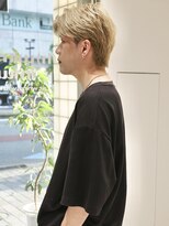 ウィム(wim)&nbsp;『フェザースタイル』センターパート/メンズブリーチ