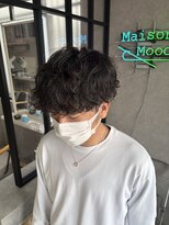 ムード カナザワ(mood kanazawa)&nbsp;シャドウパーマ /刈り上げマッシュ