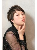 【コマ中野】多色染めで作る、無造作ショートスタイル