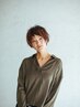 【気になる顔周りのうねりへ】前髪縮毛矯正+前髪カット+トリートメント￥5500