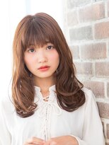 アメリ エ ギャルソン ジュヌ 鶴瀬店(amelie et garcon Jeune)&nbsp;モテ髪ゆるふわセミディ