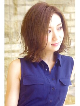 ビーハイブ 一番町店 アヴェダ(BEHIVE) 「BEHIVE一番町店」濱大智 ウルフレイヤー☆ひし形シルエット♪