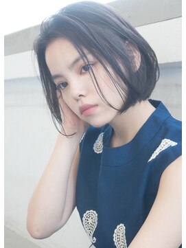 ヌー 代官山(nuu) 【代官山SOCO】ブルージュカラーの似合わせボブ